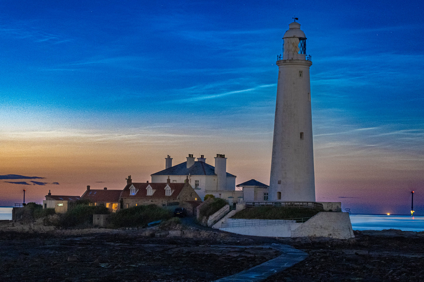 Noctilucent Clouds at St Mary's