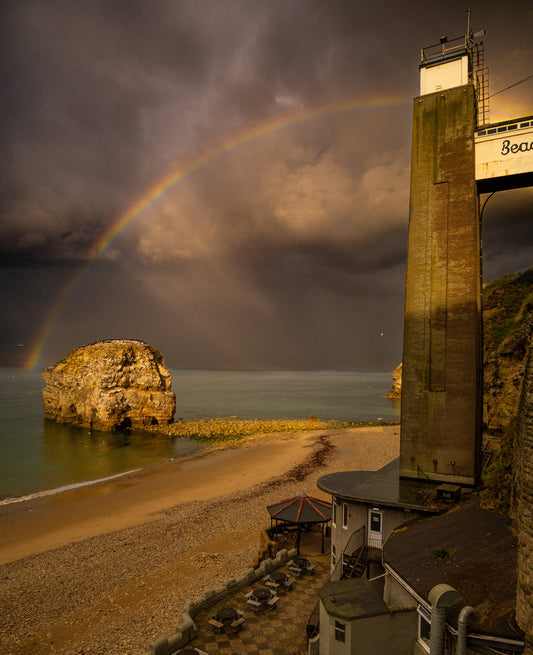 Rainbow at Marsden Bay