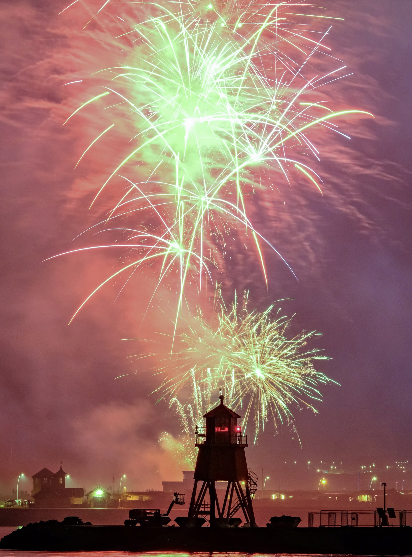 Fireworks at the Groyne