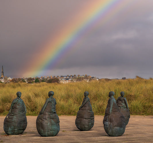 Rainbow over the weebles