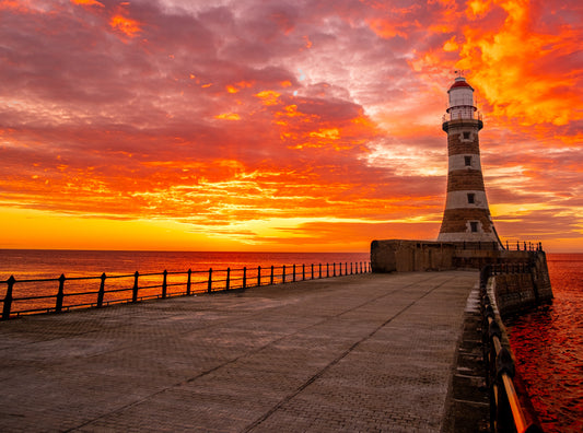 Sunrise at Roker Pier