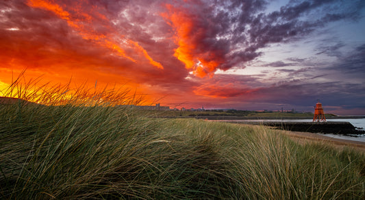 Sunset at the Groyne