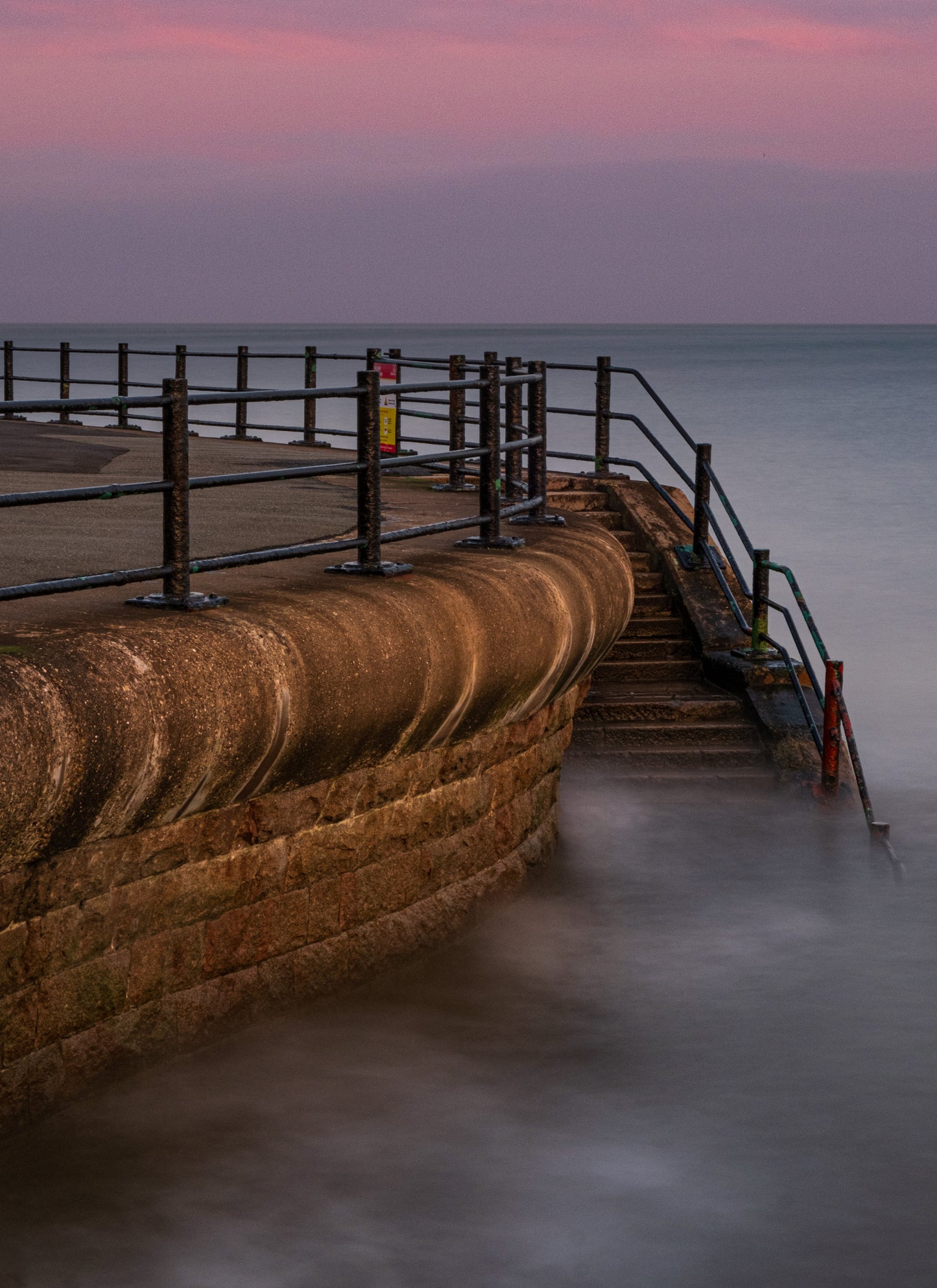 Sunset at the Cat & Dog steps