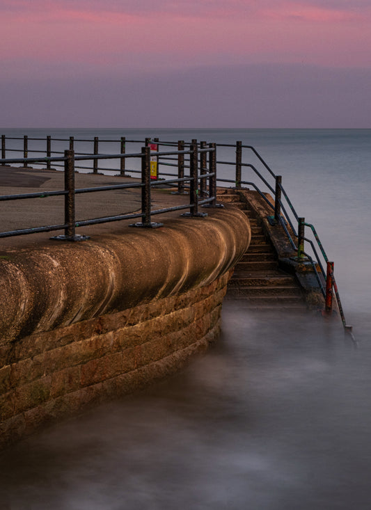 Sunset at the Cat & Dog steps