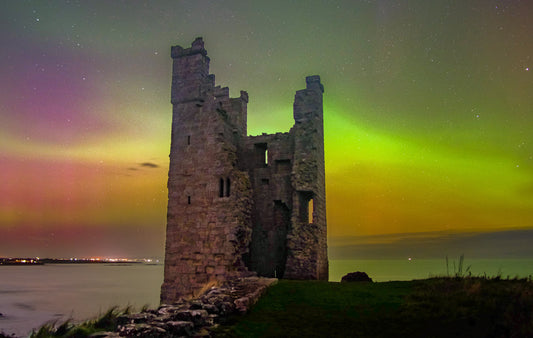 Dunstanburgh Castle Aurora