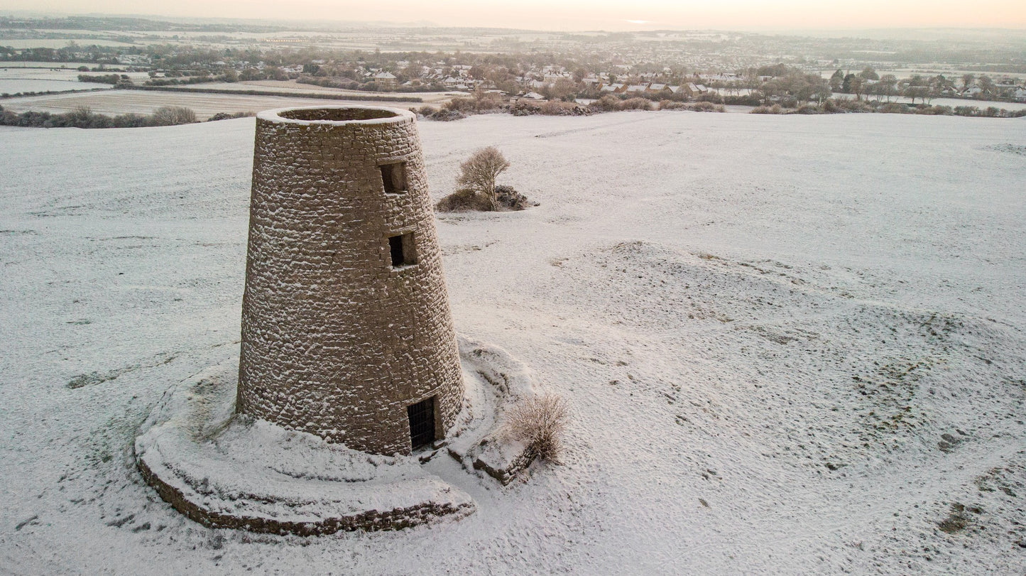 Winter at Cleadon Mill