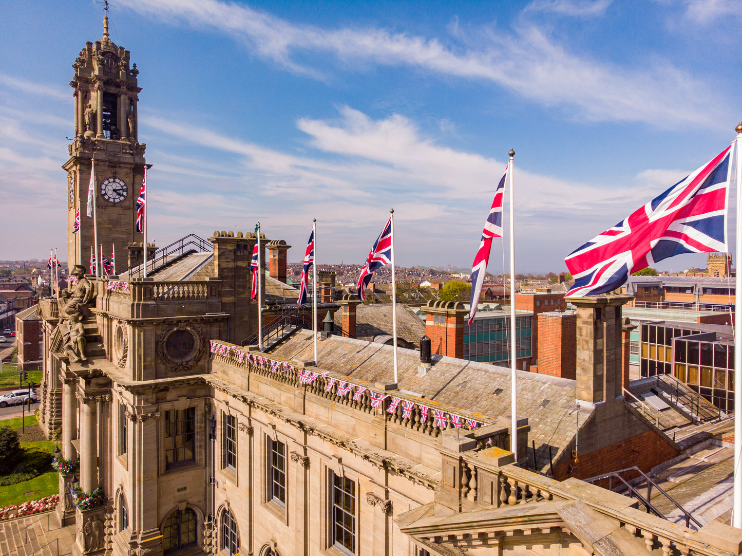 Coronation Day Flags