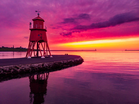 Sunset at the Groyne