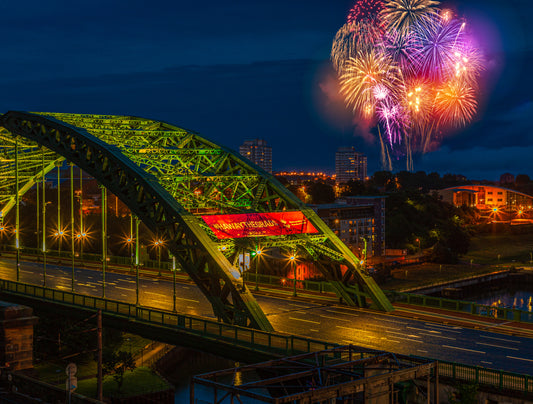 Fireworks over wearmouth