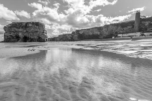 Black and White Marsden Bay